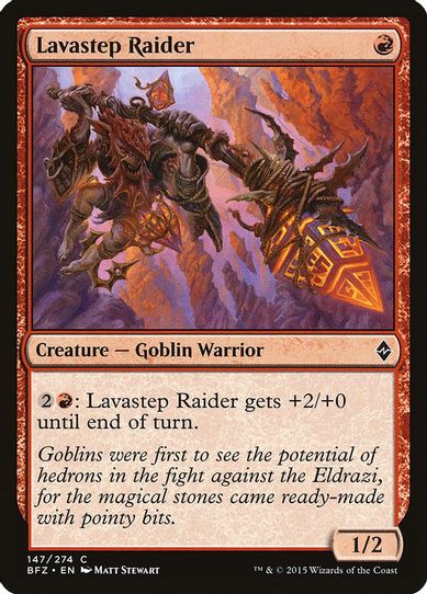 Lavastep Raider (147) [Battle for Zendikar]