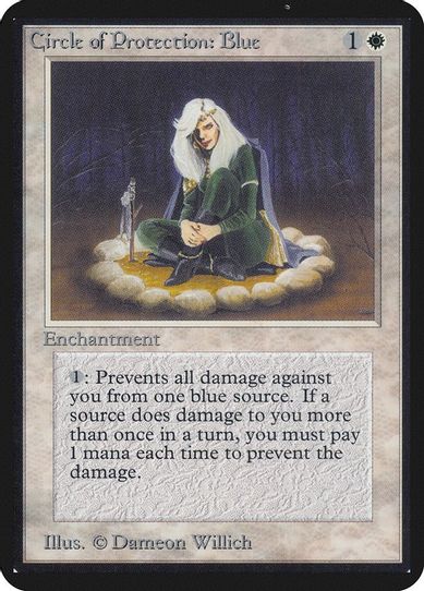 Circle of Protection: Blue [Alpha Edition]