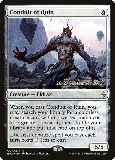 Conduit of Ruin (4) [Prerelease Cards]