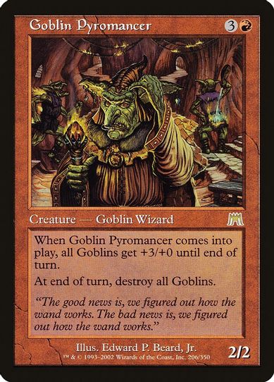 Goblin Pyromancer (206) [Onslaught]