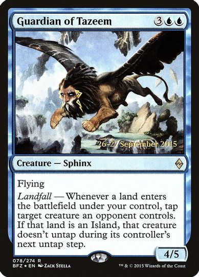 Guardian of Tazeem (78) [Prerelease Cards]