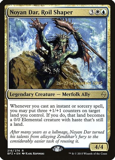 Noyan Dar, Roil Shaper (216) [Prerelease Cards]