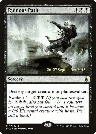 Ruinous Path (123) [Prerelease Cards]