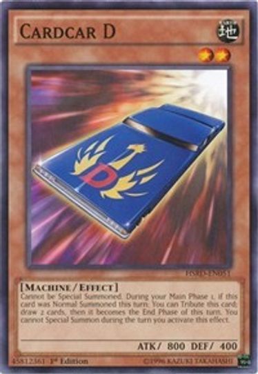 Cardcar D (HSRD-EN051) [High-Speed Riders]