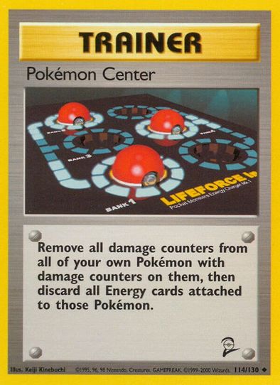 Pokemon Center (114/130) [Base Set 2] – Pokemon Plug