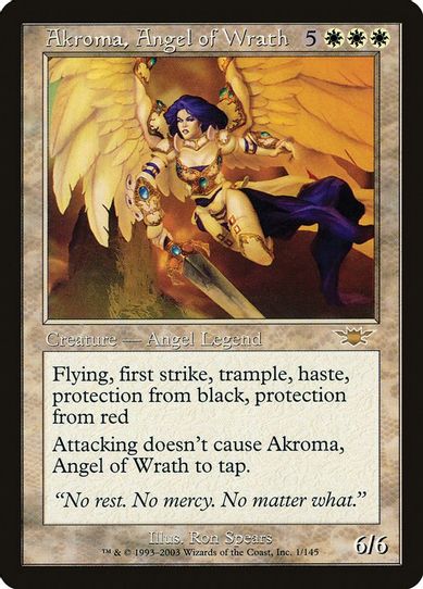 Akroma, Angel of Wrath (1) [Legions]
