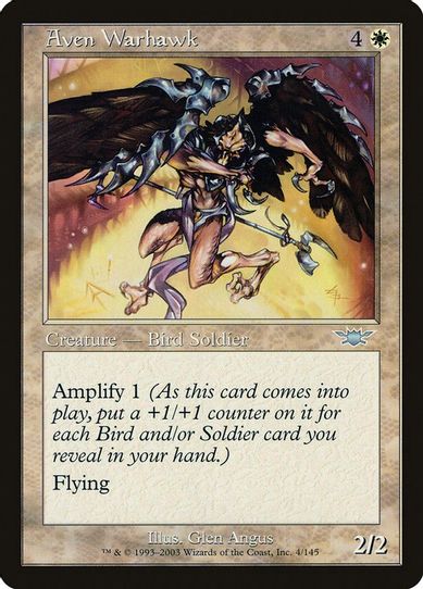Aven Warhawk (4) [Legions]
