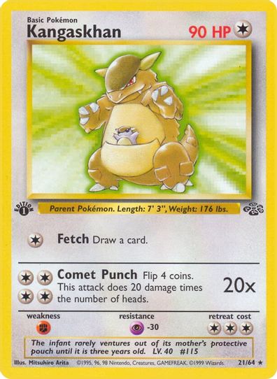 Kangaskhan (21/64) [Jungle]