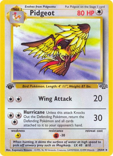 Pidgeot (24/64) [Jungle]