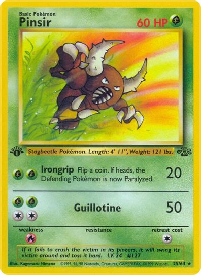 Pinsir (25/64) [Jungle]