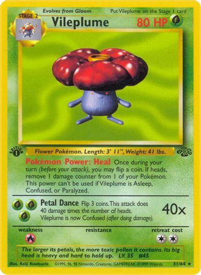 Vileplume (31/64) [Jungle]