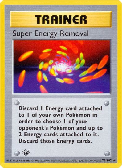 Super Energy Removal (79/102) [Base Set (Shadowless)]