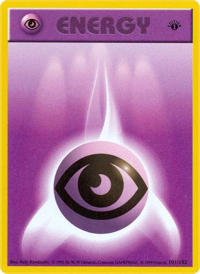 Psychic Energy (101/102) [Base Set (Shadowless)]