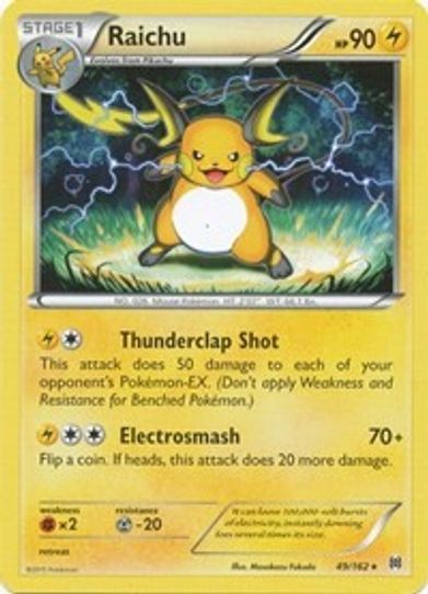 Raichu (49/162) [XY: BREAKthrough]