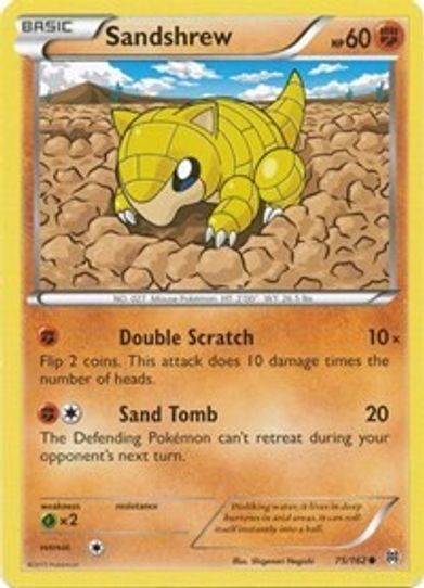 Sandshrew (75/162) [XY: BREAKthrough]