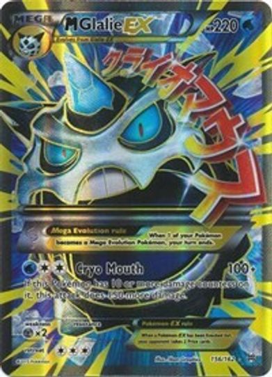 M Glalie EX (Full Art) (156/162) [XY: BREAKthrough]