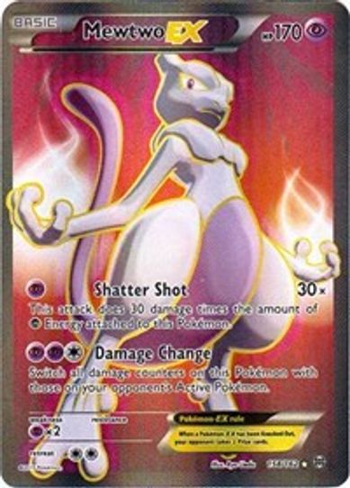 Mewtwo EX ( Full Art) (158/162) [XY: BREAKthrough]