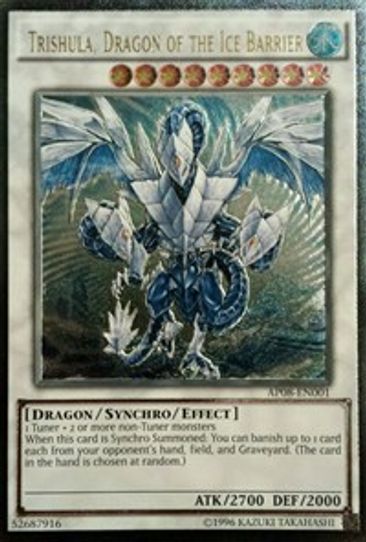 Trishula, Dragon of the Ice Barrier (AP08-EN001) [Astral Pack 8]