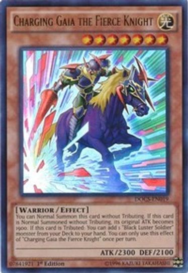 Charging Gaia the Fierce Knight (DOCS-EN019) [Dimension of Chaos]