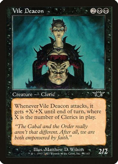 Vile Deacon (85) [Legions]