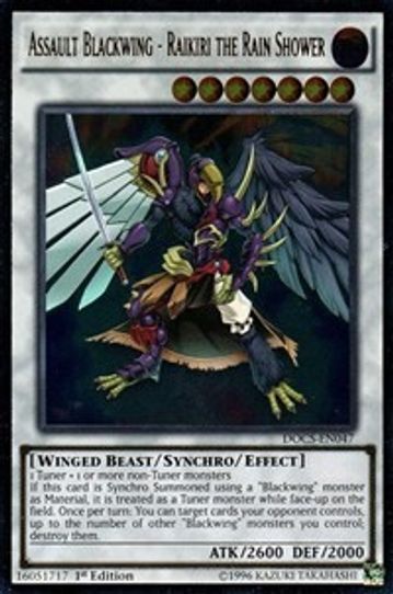 Assault Blackwing - Raikiri the Rain Shower (UTR) (DOCS-EN047) [Dimension of Chaos]