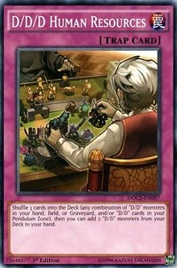 D/D/D Human Resources (DOCS-EN097) [Dimension of Chaos]