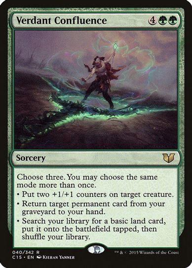 Verdant Confluence (40) [Commander 2015]