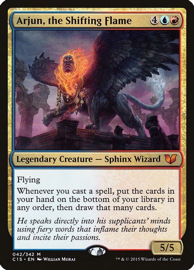 Arjun, the Shifting Flame (42) [Commander 2015]