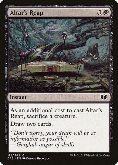 Altar's Reap (112) [Commander 2015]