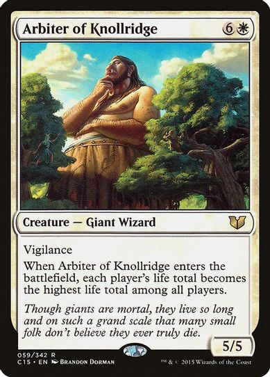 Arbiter of Knollridge (59) [Commander 2015]