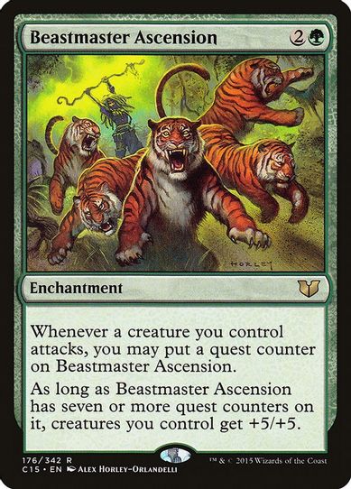 Beastmaster Ascension (176) [Commander 2015]