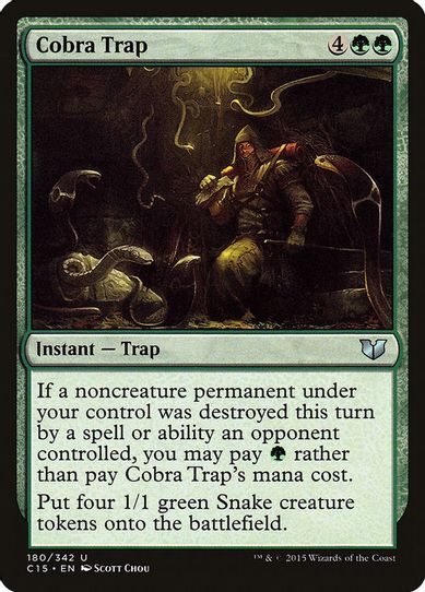 Cobra Trap (180) [Commander 2015]