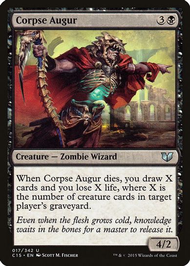 Corpse Augur (17) [Commander 2015]