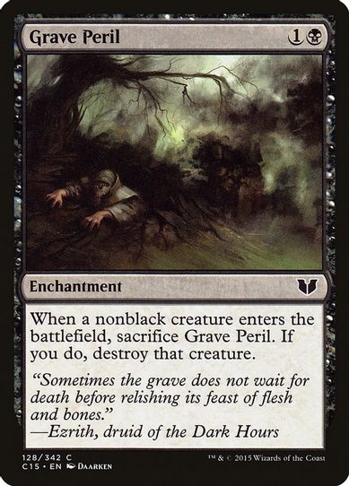 Grave Peril (128) [Commander 2015]
