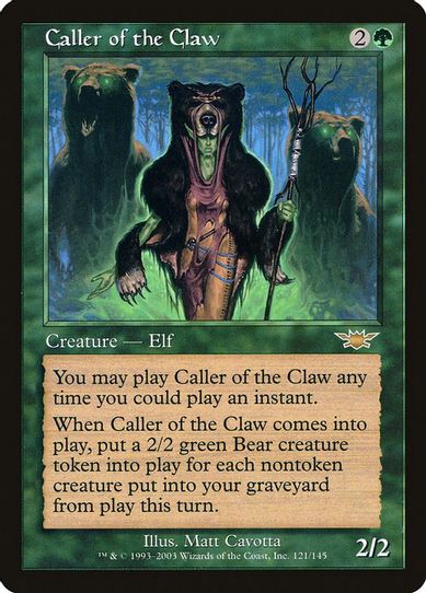 Caller of the Claw (121) [Legions]