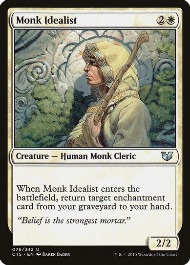Monk Idealist (76) [Commander 2015]
