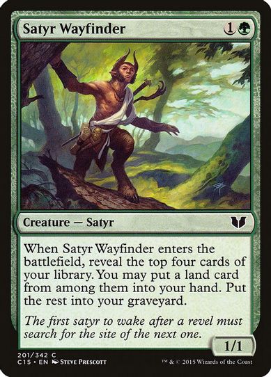Satyr Wayfinder (201) [Commander 2015]