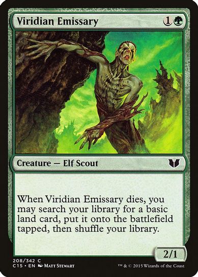 Viridian Emissary (208) [Commander 2015]