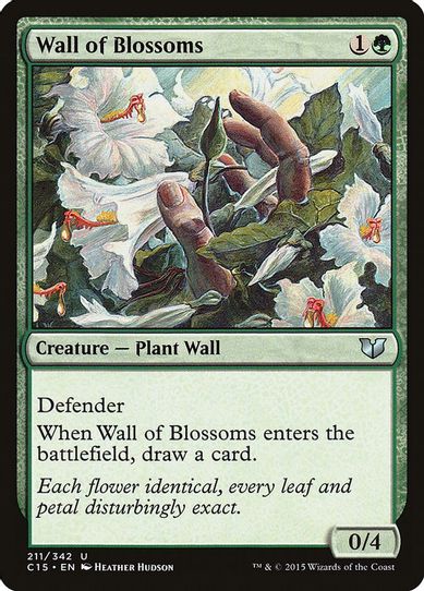 Wall of Blossoms (211) [Commander 2015]