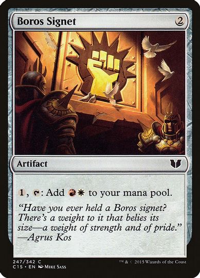 Boros Signet (247) [Commander 2015]