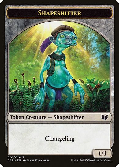 Shapeshifter // Shapeshifter Double-Sided Token [Commander 2015]