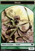 Beast // Snake (Green) Double-Sided Token [Commander 2015]