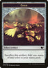 Gold // Knight (Vigilance) Double-Sided Token [Commander 2015]
