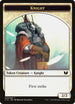 Knight (First Strike) // Elemental Shaman Double-Sided Token [Commander 2015]