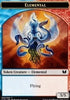 Drake // Elemental (Multicolor) Double-Sided Token [Commander 2015]