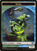 Snake (Multicolor) // Saproling Double-Sided Token [Commander 2015]