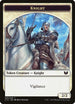 Knight (Vigilance) // Spirit (Enchantment) Double-Sided Token [Commander 2015]