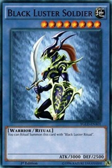 Black Luster Soldier (A) (YGLD-ENA01) [King of Games: Yugi's Legendary Decks]