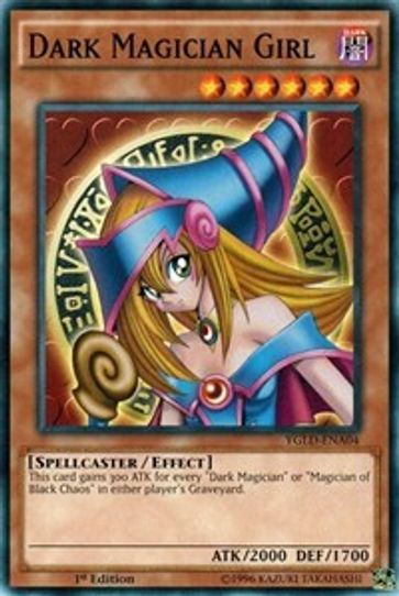 Dark Magician Girl (A) (YGLD-ENA04) [King of Games: Yugi's Legendary Decks]