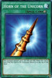 Horn of the Unicorn (A) (YGLD-ENA29) [King of Games: Yugi's Legendary Decks]